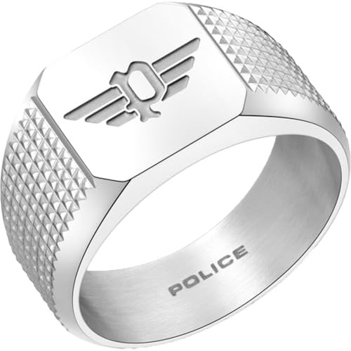 Police Herren Ringe aus Edelstahl