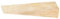 Holzkeile aus Hartholz 200x80x40 mm, Baukeil, Hartholzkeil, für die Baustelle einsetzbar (10)