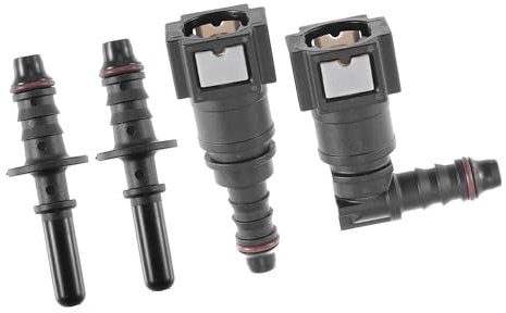 A ABSOPRO Fuel Line Hose Release Connector 5/16 7.89mm to 5/16 8mm(Set of 2)