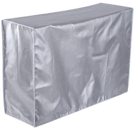 Clyhon 1 Pcs Funda para Aire Acondicionado Exterior, Cubre aire acondicionado Exterior, Impermeable,A prueba de nieve,A prueba de polvo,Protector solar (80 x 30 x 57cm)
