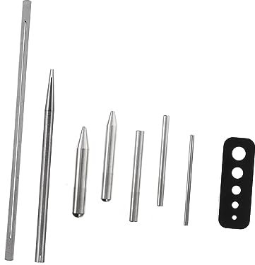 TEHAUX 7pcs Metal Model DIY Tool Bending Assist Tools for Puzzles Assembly and Assembling Bending Projects