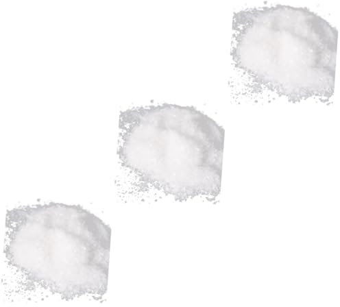 Cabilock 3 Sätze Künstliche Schneeflocke Künstliche Weiße Schneeflocken Urlaub Künstlicher Schnee Kunstschnee Selber Machen Festlicher Kunstschnee Künstlicher Pulverschnee Schneepulver PVC