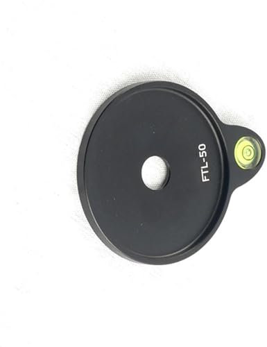 Kamerastativ-Nivellierbasis mit 50 mm Innendurchmesser, Aluminium-Stativ-Nivellierplatte, Stativ-Nivellieradapter