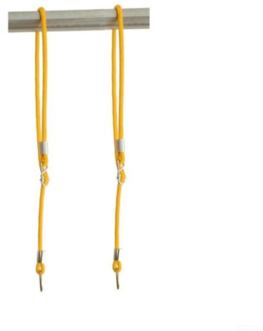 Eine großartige Wahl, verstellbares 2-teiliges Seil-Set für Outdoor-Abenteuer (gelb)