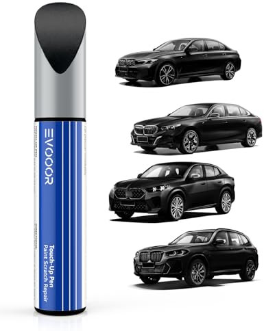 (475) Black Sapphire Metallic retouche de peinture automobile pour BMW, Réparation des rayures pour voiture, Solution rapide et facile pour la réparation
