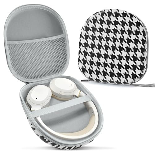 Bocguy Kopfhörer Tasche Universal Ohrhörer Schutzhülle Case Reisetasche Aufbewahrungstasche Kompatibel mit Sony JBL Marshall Soundcore und Anderen Marken Kopfhörer Tasche, 20cm x 18cmx 6cm