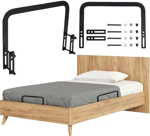 2 Stück Matratzenbügel Matratzenhalter Verstellbarer Matratzenstabilisatoren Rutschfester Matratzen-Halter Matratzen Zusammenhalter für Massive, Bettpaneele, Schwebebetten Und Boxspringbett