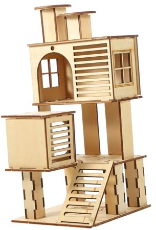 Hohopeti Hamsterhaus Lebensraum, mit Leiter, Spielplatz Halloween Feier