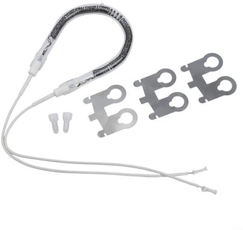 HomeVortex 600W-900W Halogen Oven Heating Element Bulb, Quartz Infrared Cooker Replacement Lamp for Baking Oven and Popcorn Machine, Fast Heat Up to 3000 Hours Life,(600W)