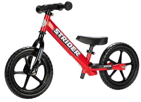 Strider 12 Sport Bike, Red