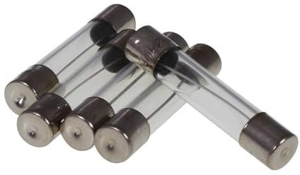 Glassicherung an der Batterie 30x6mm 10A (5 Stück) kompatibel für BAOTIAN BT49QT-7A, EXPLORER City Star YY50QT, FLEX-TECH Firenze YY50QT-21, REX RS450, YIYING YY50QT-10A 50ccm