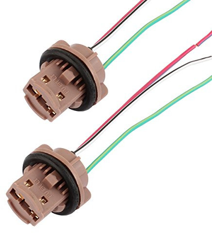 TOMALL 7443 T20 Adaptateur femelle à douille d'ampoule pour feu stop (lot de 2)