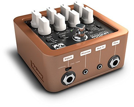 Palmer POCKET AMP ACOUSTIC - Preamplificatore portatile per strumenti acustici a corda