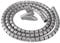 Fellowes CableZip Kabelschlauch, Länge 200 cm, Durchmesser 2 cm - Silber