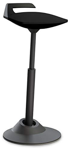aeris Muvman High Stehhocker – ergonomische Stehhilfe – Stehsitz für gesundes und aktives Sitzen und Stehen – Stehstuhl höhenverstellbar mit 60-93 cm Sitzhöhe