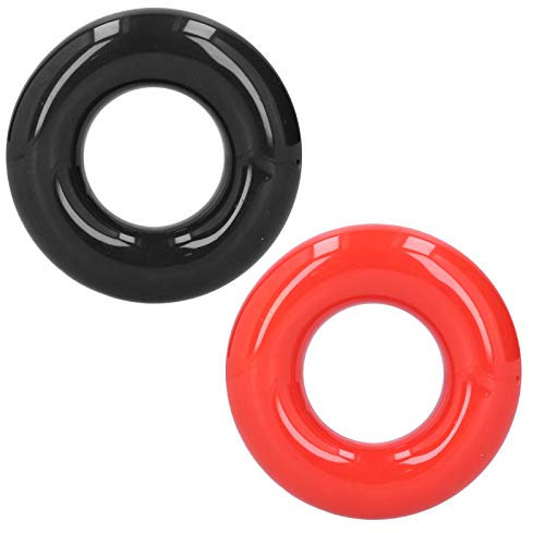 RiToEasysports Gewichtsring, runder Gewichtungsring Gewicht Power Swing Trainer Zubehör Schwarz Rot Freizeitsport