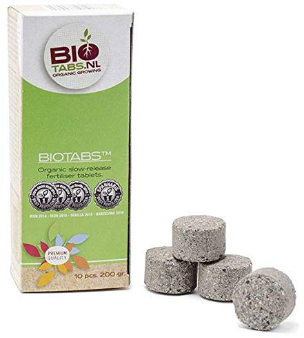 BioTabs - 10 Stück organische Düngetabletten für alle Pflanzen