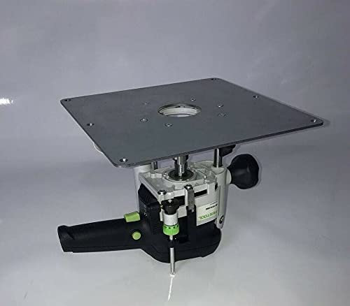 Tuneon Frästischplatte Einlegeplatte Stahl Frästisch für Festool of 1010 Oberfräse