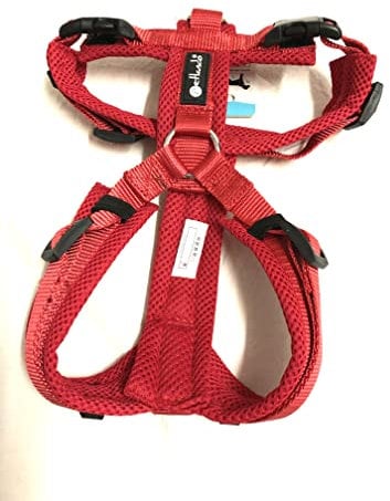 Petlando Y-Comfort Mesh Geschirr Rot XL (Halsumfang 60-108 cm, Brustumfang 68-100 cm)