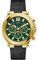 GUESS Herren analog Quarz Uhr mit Leder Armband GW0492G3
