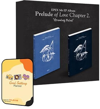 EPEX Prelude of Love Chapter 2. 'Growing Pains' Album [CLOUD+FOX ver. 2Album Full Set]+Pre Order Benefits+BolsVos Exclusive K-POP Inspired Digital Merches (Goal Setting Planner, Sticker Pack)
