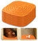8 Stück Legenest für Hühner, Legenester für Hühner, Hühner Nistunterlagen Nistkasten Unterlagen, Hühnernest/Geflügelnest, Wiederverwendbare Nistpads, Legehennen Nistkasten Pads (Orange)