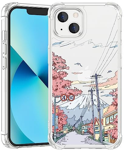 Anime Phone Case for iPhone 13 Mini Cute Phone Case Clear