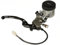 Pompa freno Accossato radiale anteriore 19X18 in alluminio anodizzata naturale per Aprilia Shiver 750, ABS dal 2007 al 2013 (CC 750)