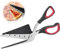 Pizzaschere Küchenschere Haushaltsscheren 27cm Hochwertig Pizzaschneider Edelstahl Scharfe Schere Bequemer Griff für Weihnachten Geschenke