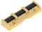 Metal Roller Nut, 43mm Electric Guitar Roller Nut for 6 String Electric Guitars, Roller Design Guitar Nut, Electric Guitar Roller Nut for Strat, (Gold)