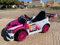 Voiture à Batterie pour Enfants, 4 Moteurs de 12 V, Bleu, RC Parental, siège Cuir, Roues en Caoutchouc, 1-3 Ans (Rosa)
