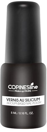 Vernis Silicium Noir 5ml ● Actifs Fortifiants ● Longue Tenue ● Sans Perturbateurs Endocriniens ● Convient Femmes Enceintes & Vegan
