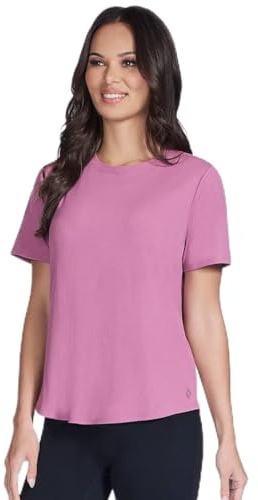 Skechers Damen Gowalk Luxe Rib Tee T-Shirt