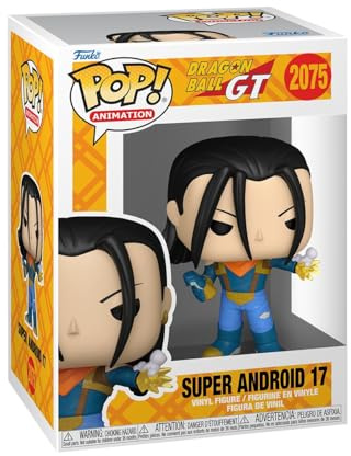Funko POP! Animation: Dragon Ball GT - Super Android 17 | Offizielles Anime Merch - Vinyl Sammelfigur als Regal Deko - Geschenkidee zum Geburtstag für Fans und Sammler
