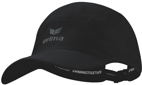 Erima Unisex Erwachsene TS Cap Function (2122501), schwarz, M