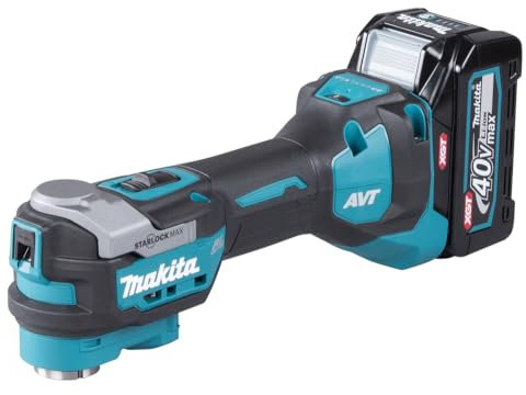 Multifunktionswerkzeug 40 V XGT MAKITA TM001GD201 (komplett mit Batterien und Ladegerät)
