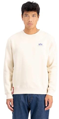 Alpha Industries Herren Basic Small Logo Sweatshirt