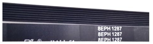 EMDMGJ 8EPH1287 Drive Belt, Compatible For Electrolux, Compatible For ZANUSSI Washing Machine Universal Belt