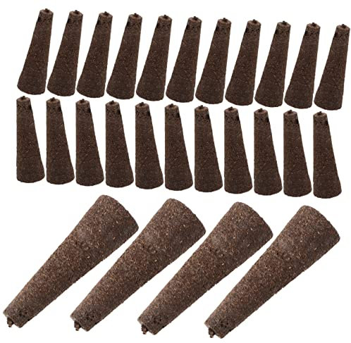 YARNOW 50stücke Pflanzschwämme Für Hydroponik Ersatz-zuchtschwämme Mit Verbesserter Wasseraufnahme Kompatibel Mit Intelligenten Hydroponik-systemen Für Indoor Pflanzenanzucht Und Soilless