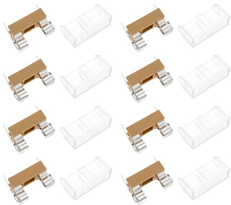 The Lord of the Tools Lot de 20 porte-fusibles PCB 250 V 6 A compatibles avec les fusibles Stelvio 5 x 20 mm