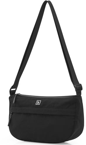OIWAS Kleine Crossbody Bag Damen, Umhängetasche Damen mit Wasserdichter Reißverschluss, Umhängetasche Damen Klein mit verstellbarem für Tasche Tägliches Arbeiten, Reisen