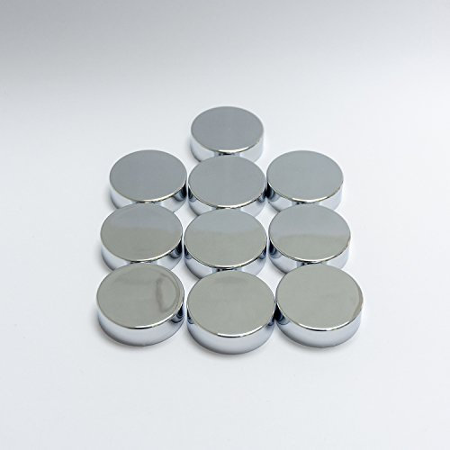 10 x Chrome Cover Cap for Towel Rail Radiator Blanking Plug and air Vent valves