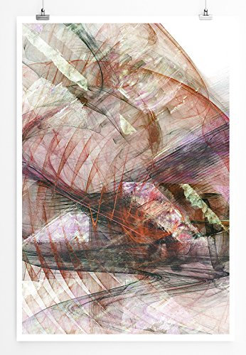 Woodwalkers - modernes abstraktes Bild Sinus Art - Bilder, Poster und Kunstdrucke