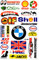 by soljo Sponsor Sponsoren Aufkleber Sticker Tuning Racing Bogen Größe: 27 x 18 cm für Auto Motorrad