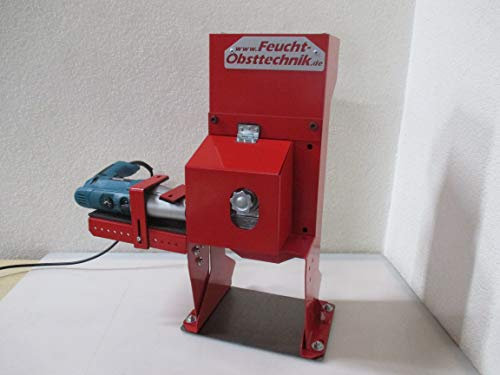 E-KNACKI - Schiaccianoci elettrico per trapano Wal Man – l'originale Made in Germany. Lo schiaccianoci professionale per rompere facilmente le nocciole e le nocciole (modello 2019) rosso