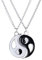 Yin Yang Schlüsselanhänger,Edelstahl Ying Yang Männer Kette,Ying Yang Kette für 2,Freundschaftsketten mit Gravur für 2,Tai Chi Anhänger,Yin Yang Halskette,Puzzle-Anhänger