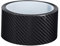 Qiilu Scotch Carbone, Rouleau Fibre de Carbone, Autocollant Noir de Protection de Bord de Porte de Voiture de Film Protecteur de Fibre de Carbone Noir(5CM*3M)