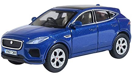 Oxford Diecast 76JEP001 Jaguar E Pace Caesium Blue