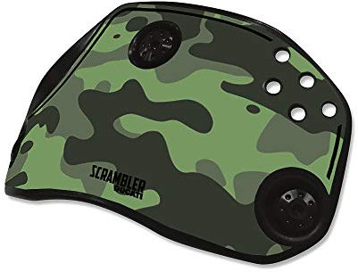 ADESIVO PROTEZIONE PER CUPOLINO COMPATIBILE CON DUCATI SCRAMBLER (CUPS-007 (GREEN CAMOUFLAGE))
