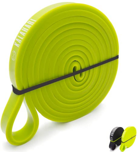 Kalahari Widerstandsbänder Set mit e-Book Übungen auf Deutsch – Fitnessbänder für Krafttraining, Klimmzug, Calisthenics, Yoga, Pilates, Muskelaufbau, Training, Resistance Bands, Klimmzughilfe Band